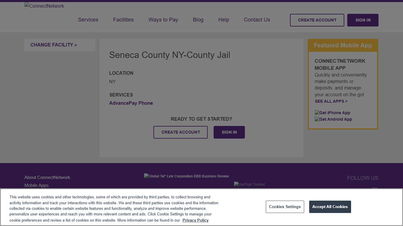 Seneca County NY-County Jail ConnectNetwork